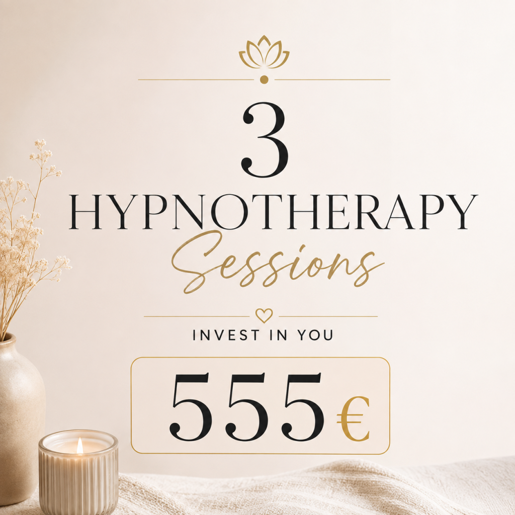 3 HYPNOTHERAPY SESSIONS WITH PAULA